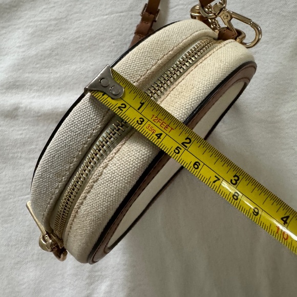 MK Small Canteen Crossbody Round Bag Purse - Picture 14 of 15